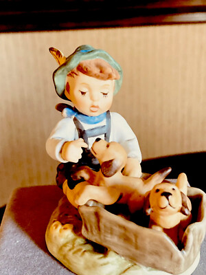 Berta Hummel Goebel Puppies for Sale Figurine 2005 Thailand BH 295