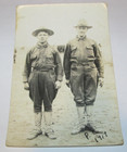 Military World War I or II Army Soldiers Vintage RPPC Postcard Portrait 1917 — photo 1