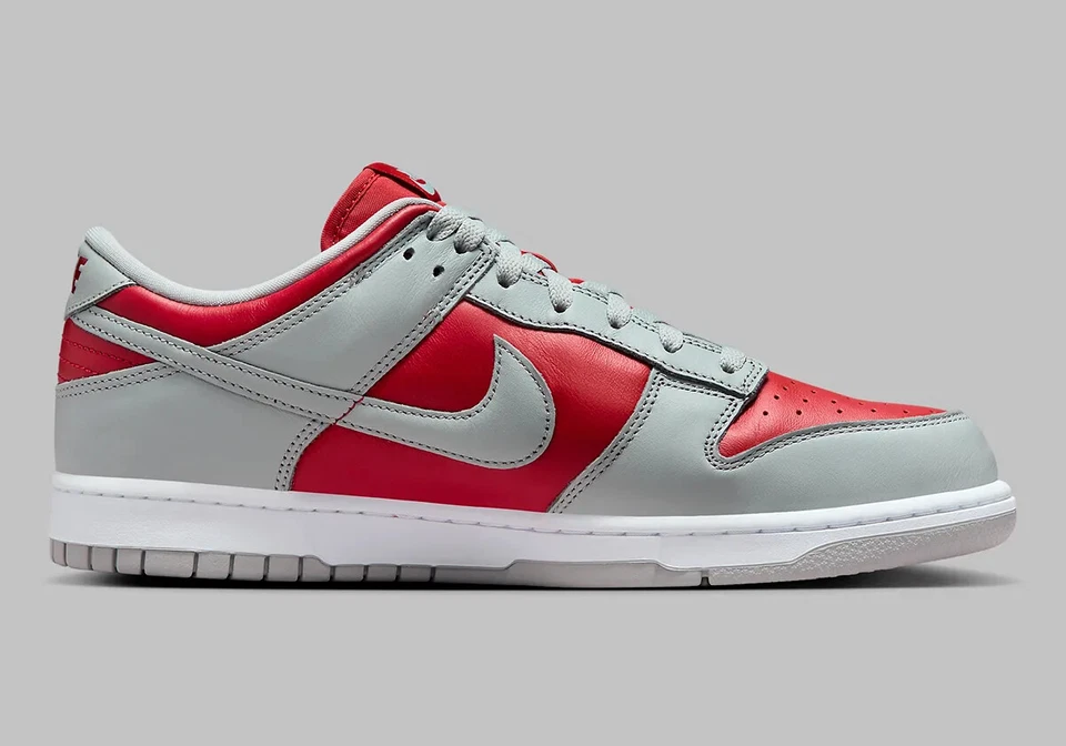 Туфли Nike Dunk низкие QS CO.JP Ultraman университетские красные серебристые FQ6965-600 мужские новые - Изображение 4 из 4