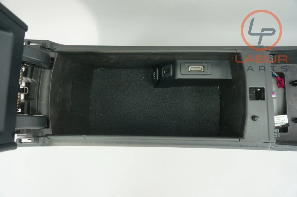 R172 12-16 Mercedes Clase SLK Consola Central Almacenamiento Apoyabrazos Tapa Negro Z6594 Foto 4 de 4