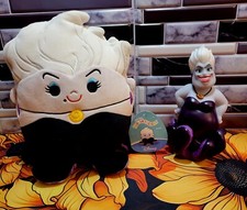 Ursula The Little Mermaid Sea Queen Squishmallow NWT 8"Ursula Vinyl Figure Lot