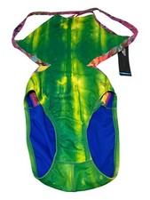 Speedo One Piece Size 8 / 34 Swimsuit Green Yellow Swim NEW TAGS TRAIN 2 TECH