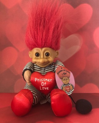 Prisoner Of Love 6” Soft Body Russ Troll Doll Original Tags Red