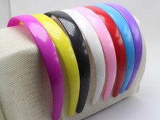 5 Pcs Plastic Wide Alice Hair Band Headbands 20mm 3/4" Women Hair Accessories