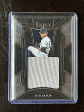 2021 Panini Select Deivi Garcia Rookie Jersey Swatch Relic RC #RJS-DG NY Yankees