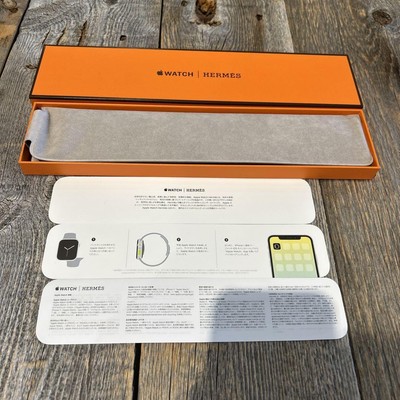 Apple Watch Hermes Rubber Band, Orange, Compatible with All Apple 