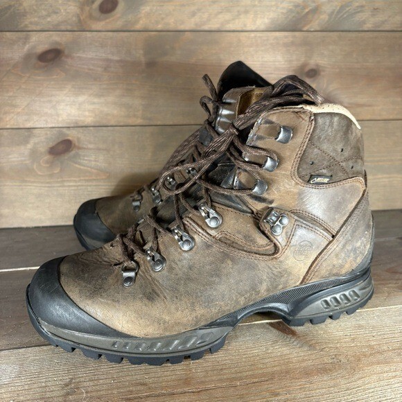 hanwag tatra II mens size 12 shoes brown leather hiking