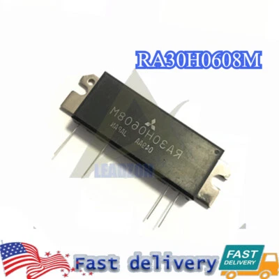 MITSUBISHI For MOBILE RADIO Silicon RF Power Modules 1PCS RA30H0608M 66-88MHz 2 Stage Amp