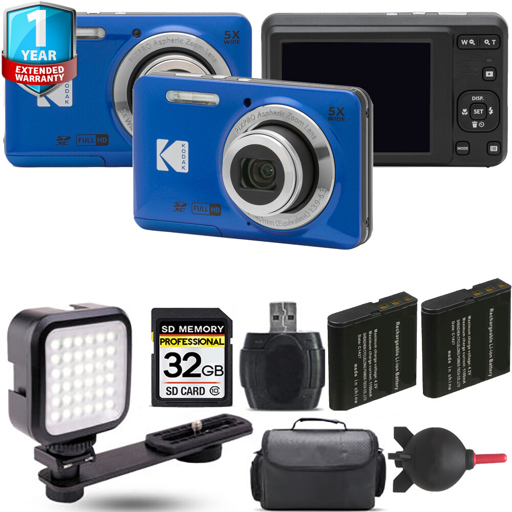【大人気】おまけ付き KODAK PIXPRO FZ55 ブラック 新品未使用品 Kodak PIXPRO FZ55 16 MP Digital Compact Camera - Black