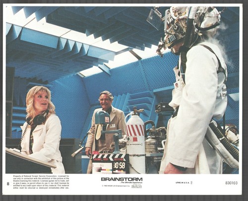 Brainstorm 8x10 Movie Still 8 Nina Axelrod Joe Dorsey Donald Hotton Sci Fi Ebay