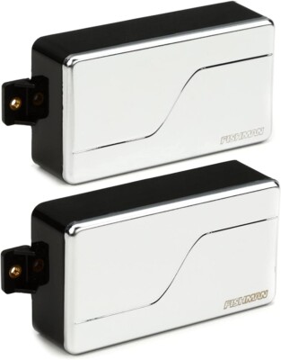 NEW Fishman Fluence Modern Humbucker Pickup Set, NICKEL - PRF-M36-SN2 