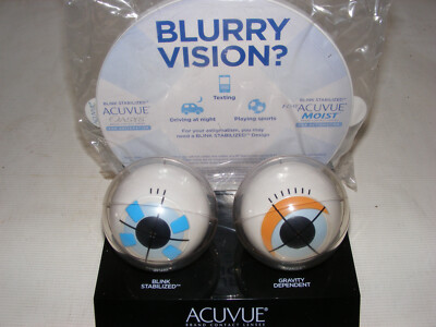 ACUVUE Eye Counter GPI Anatomical Display Model -NEW