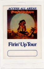PURE PRAIRIE LEAGUE 1981 FIRIN' UP TOUR ALL AREA ACCESS BACKSTAGE PASS NM 2 MNT