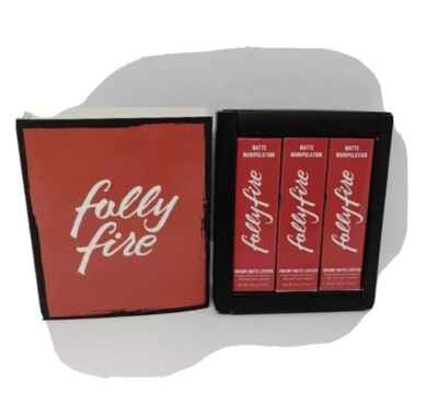 Fully Fire - 3 Lipsticks-Brand New!