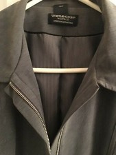 Women's/Junior's Worthington Works Blazer Gray Size Medium Regular