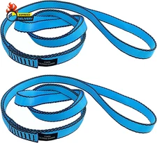 18MM Nylon Climbing Slings Runners 23 Kn Strong Webbing Straps for Rock Climbing