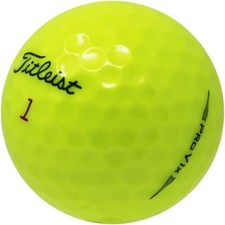 12 Titleist Pro V1x 2019 Yellow Mint Used Golf Balls AAAAA