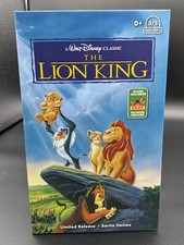 Disney Parks 2022 The Lion King Timon  Pumbaa VHS Plush Series 2 Sealed