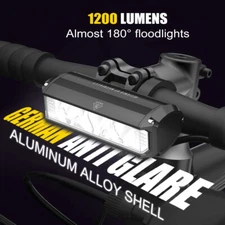 Bicycle Light Front 2600Lumen Bike Light 8000mAh Flashlight Road Accessories