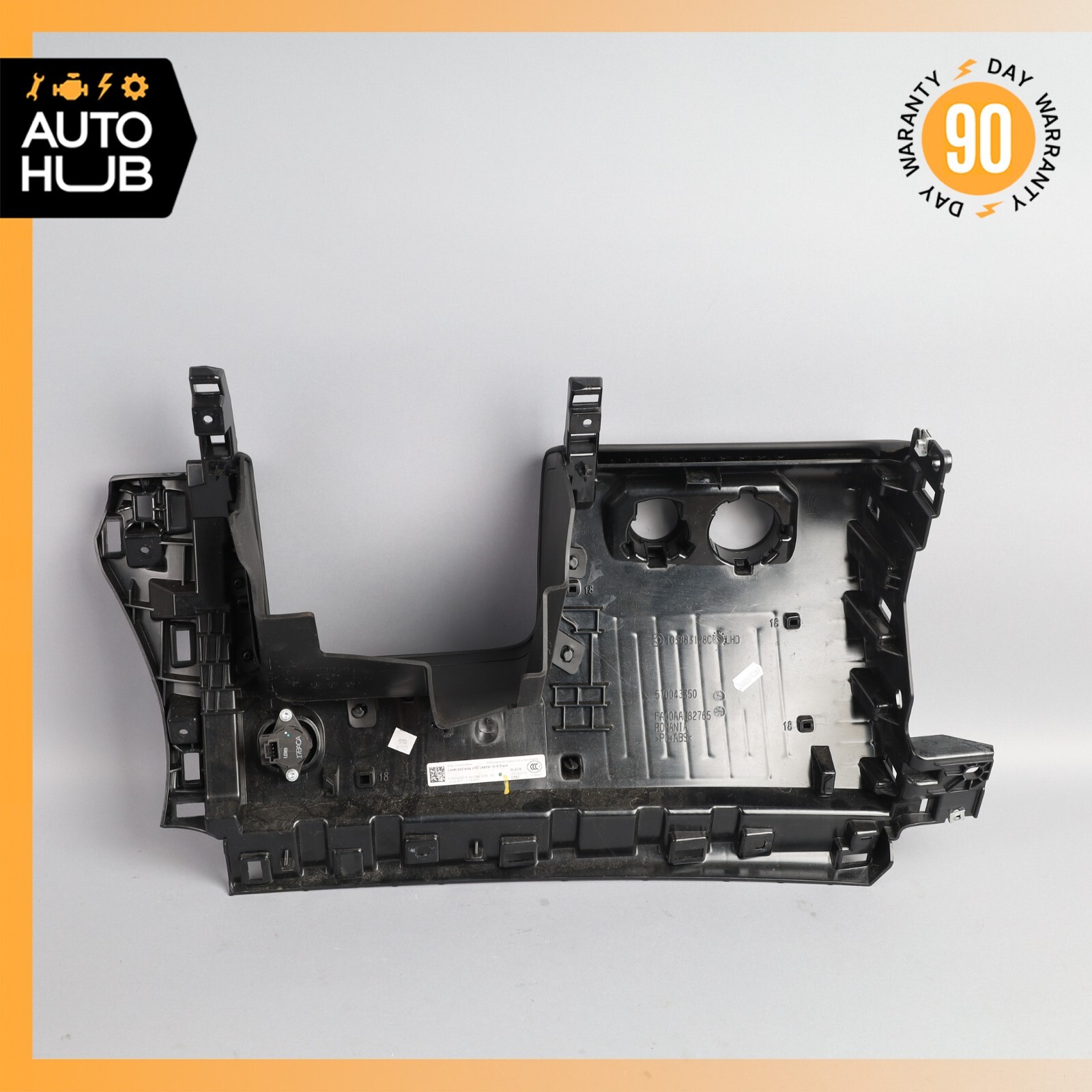 17-20 Maserati Levante S M161 Dashboard Dash Left Under Seat Knee Panel OEM 26k