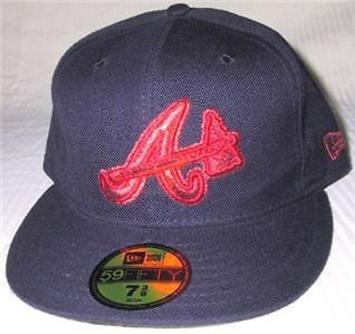NEW ERA ATLANTA BRAVES FITTED HAT CAP 
