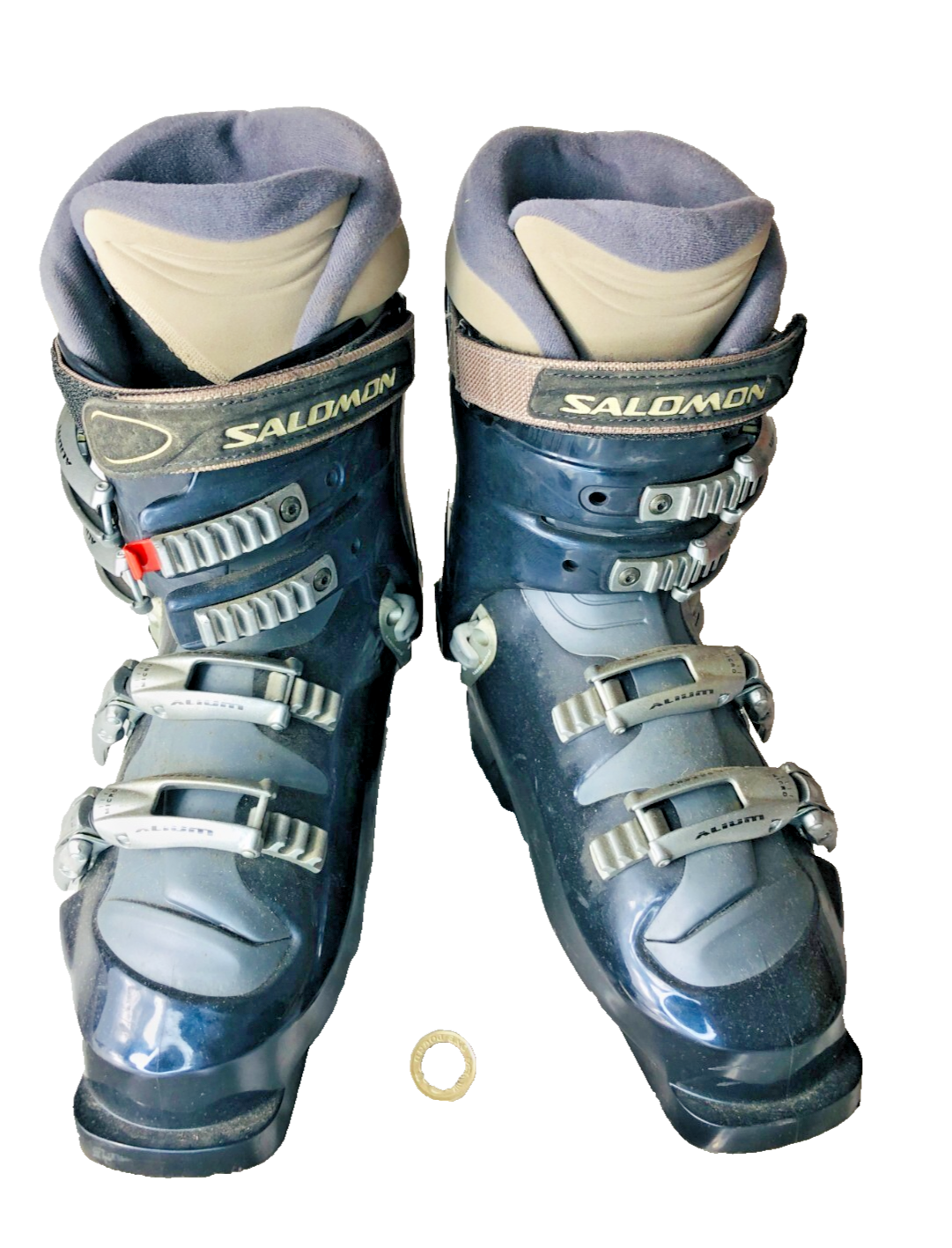 Scarponi da sci scarpe UK uomo taglia 8 termici Alium Salomon ra