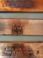  3 Bussmann by Eaton NTS-R-600 Fuse Dummy