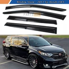 For 2017-2022 Honda CR-V CRV JDM Mugen Window Visor Vent Rain Guards Deflector