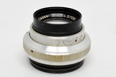 Steinheil Munchen Cassar 105mm 1:4.5 Lens | eBay