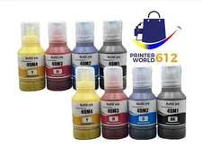 8 Pack T49M Sublimation Dye Ink Bottle Compatible With Epson SureColor F170 F570