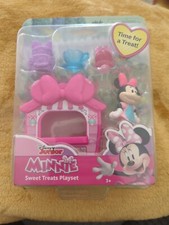 Disney Junior Minnie Mouse Sweet Treats Playset 5pc Shop Cake Cup Cupcake New