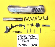 VINTAGE GUN PARTS :  COBRA ENTERPRISES MODEL CA-32  CAL .  SPARE PARTS 25-416