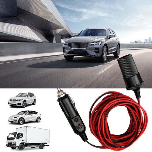 Rallonge de voiture 2M/5M 12V/3A noire pour allume-cigare, Auto-Ziga - Photo 5 sur 17