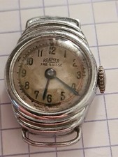   montre  mécanique femme art déco ROAMER SWISS MADE fonctionnel 