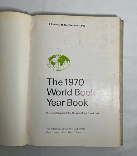1970 The World Book Enzyklopädie Jahrbuch 1969 Jahr im Rückblick - Bild 4 von 6