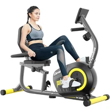 Indoor Recumbent Exercise Bike Workout Bike Stationary Bicycle Exercise Machine