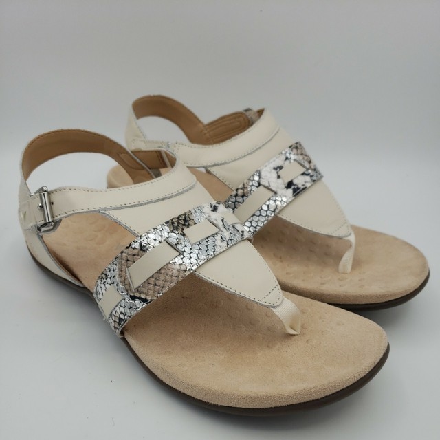Vionic Lupe Women's Orthotic Sandal Cream - 7 Medium for sale online | eBay