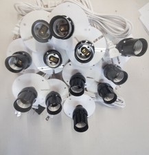 12 Blow Mold Light kits 8 FT Cords 3.5: Acrylic Disc, SALE 11.00 each