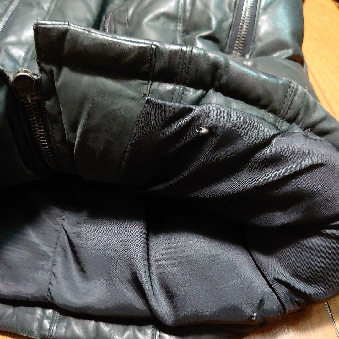 Shellac Leather Down Cowhide Top Quality Coat - image 10