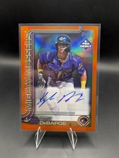2025 Topps Pro Debut #PD-7 Kyle DeBarge Base Autographs Orange #/25