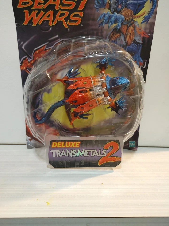 Transformers Beast Wars Iguanus Transmetals запечатанный в коробке 1999 - Изображение 2 из 4