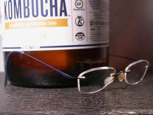 Silhouette Titan Frameless Spring Modern Blue Wire Eyeglasses Made in Austria