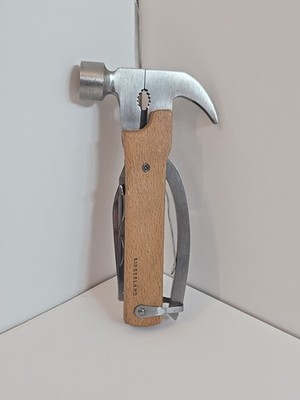 Kikkerland 10-in-1 Wood Hammer Multi-Tool
