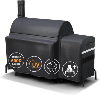 Grill Cover for Oklahoma Joe'S Highland Offset Smoker, Anti-Fade Waterproof Offs