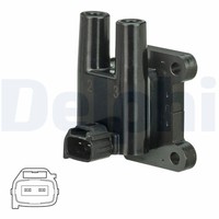 Delphi ZüNdspule Passend FüR Hyundai Matrix 1.6 Getz 1.4I KIA Rio II