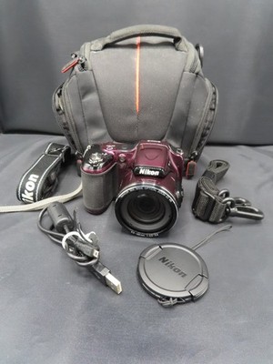 NIKON COOLPIX L820 - 16.0MP Digital Camera 30x Zoom w/ 32GBMemory Card 