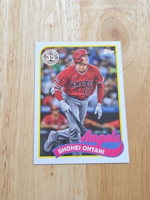 2024 Topps SHOHEI OHTANI 1989 35th Anniversary #89B-16 Angels
