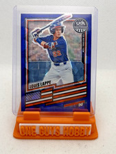 2026 stars and stripes baseball Louis Lappe Blue Cracked Ice /99 #175