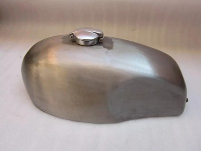 Ducati 750 Gt Raw Steel Petrol Fuel Gas Tank With Monza Cap | Fit For