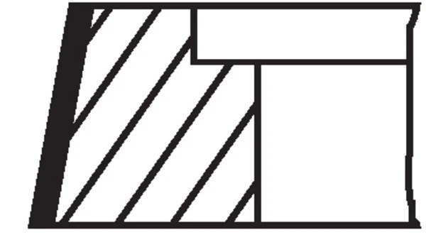 4x PISTON RING KIT 209 22 N0 FOR DCI4-B/C 4.1L 4cyl MIPR06.20.45A 9.8L 6cyl - Image 4 of 4